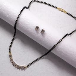 Sophisticated Emerald Harmony Mangalsutra Set 1