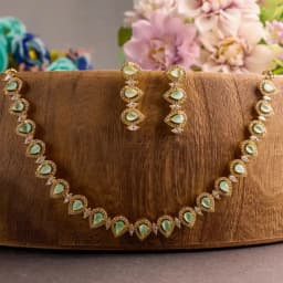 Chic Pear Shaped Jewelry Set 1