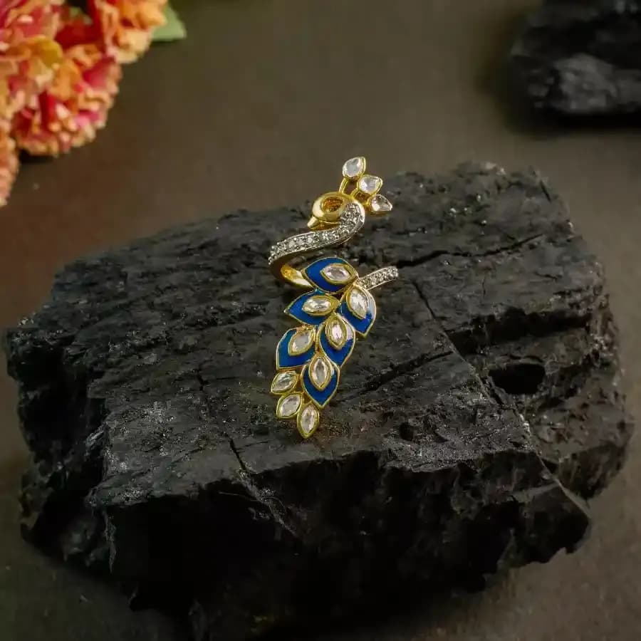 Royal Peacock Elegance Ring