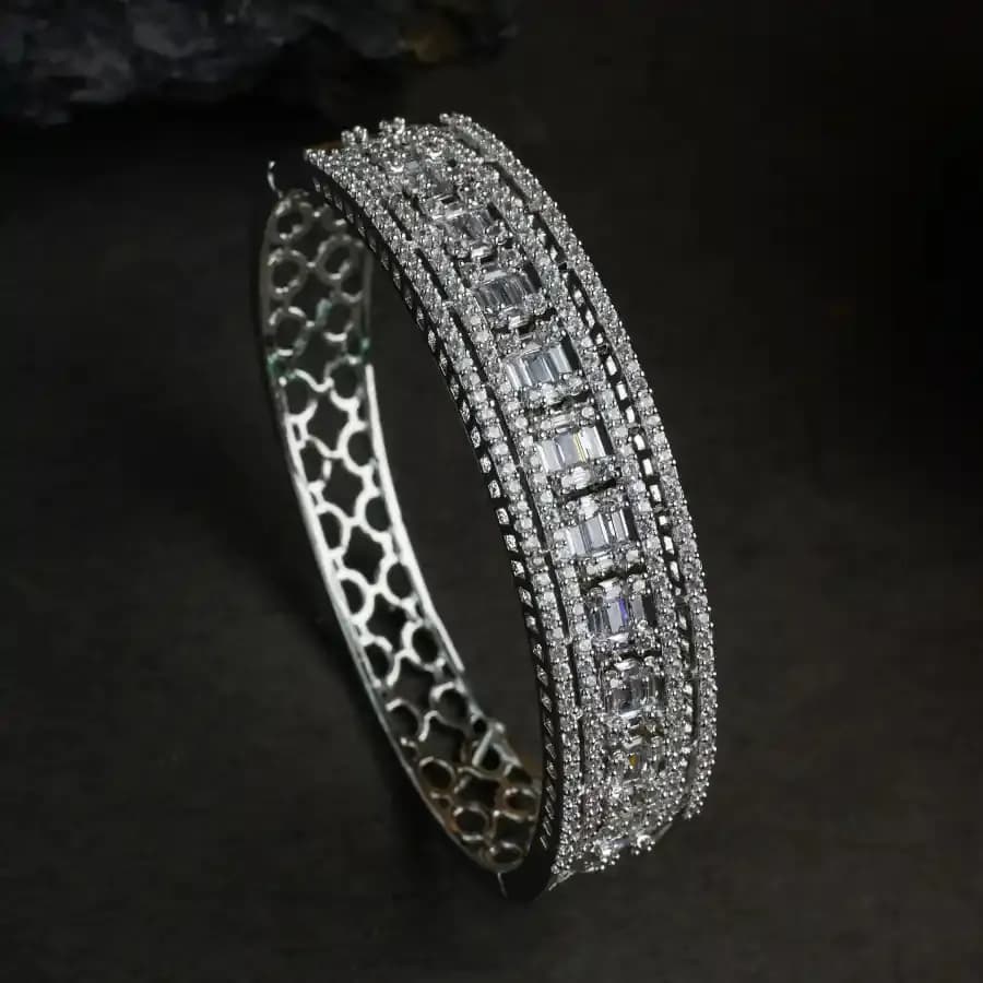 Glittering Elegance CZ Bracelet