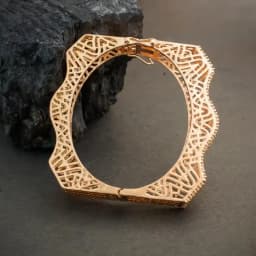 Chic Rosegold Charm Bracelet 1