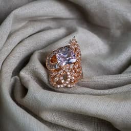 Glistening Rose Gold Splendor 1