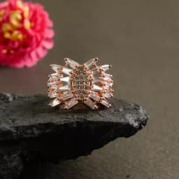 Elegant Baguette Fashion Ring 1