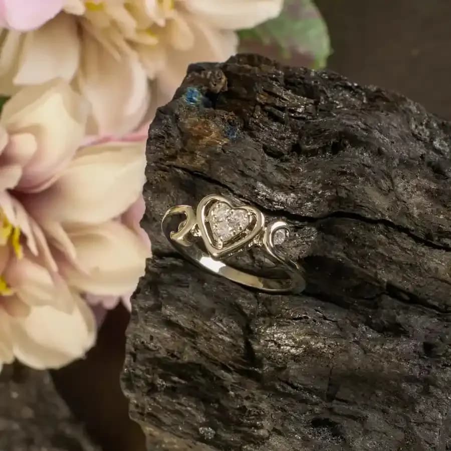 Timeless Love Heart Ring