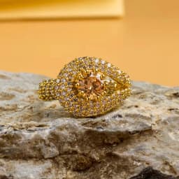 Champagne Sparkle Ring 1