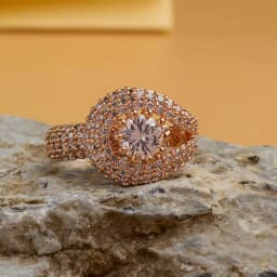 Radiant Pearl Halo Ring 1