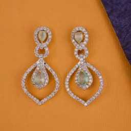 Turquoise Elegance Drop Earrings 1