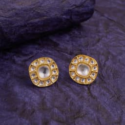 Majestic Kundan Drop Earrings 1