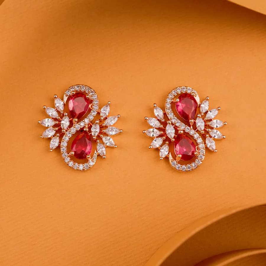 Timeless Elegance Floral Studs