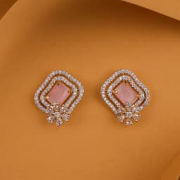 Romantic Lavender Gemstone Earrings 1