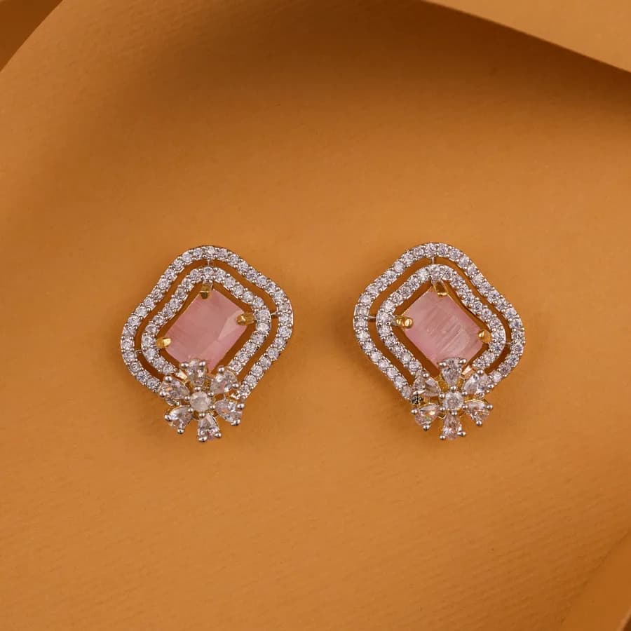 Romantic Lavender Gemstone Earrings