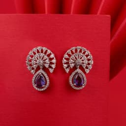 Lavender Elegance Crystal Drops 1