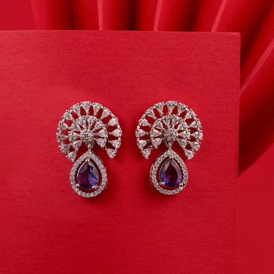 Lavender Elegance Crystal Drops