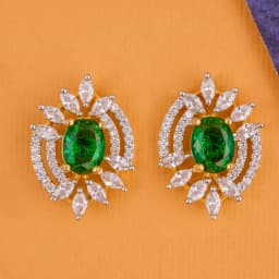 Emerald Radiance Earrings 1