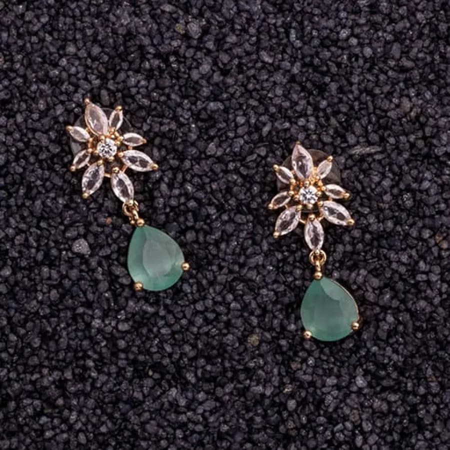 Blooming Elegance Drop Earrings