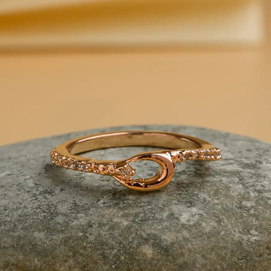 Eternal Embrace Rose Gold Ring