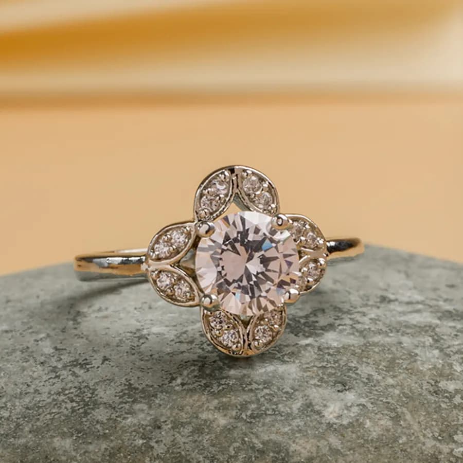 Radiant Blossom Ring
