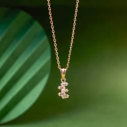 Chic Rosy Baguette Chain 1