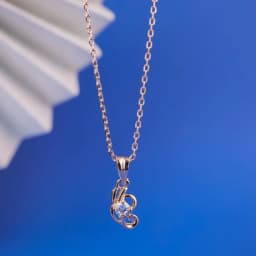 Twisted Elegance Rose Gold Necklace 1