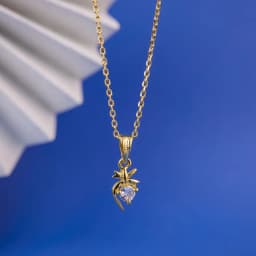 Nimoraa Heart Drop Pendant Necklace 1