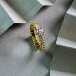 Chic Gold Minimalist Ring 1