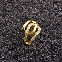 Infinity Loop Gold Ring 1