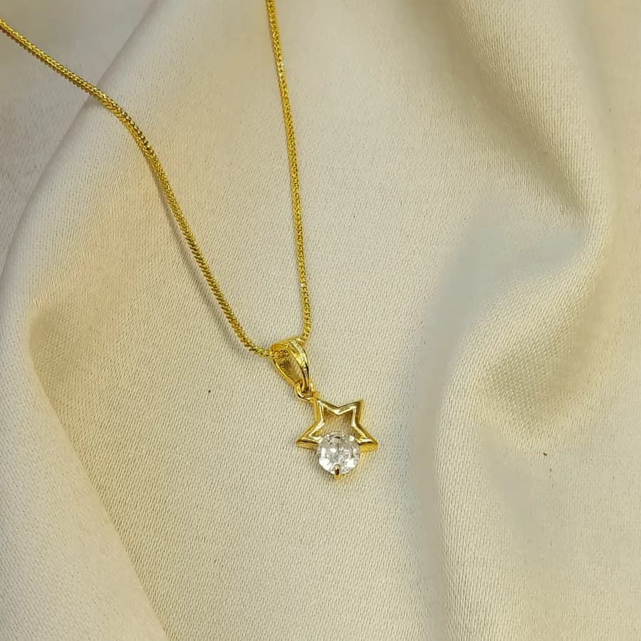 Lunar Elegance Crescent Necklace