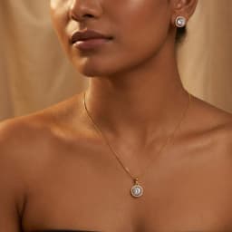 Aarna Graceful Halo Jewelry Set 1