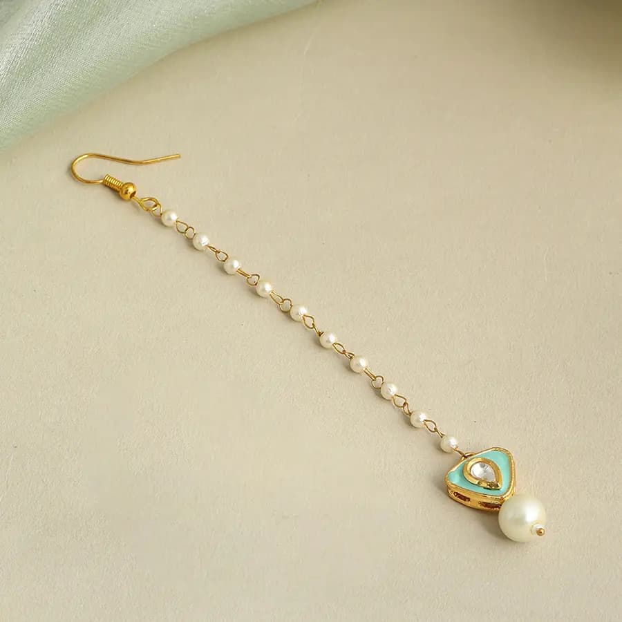 Chic Rose Gold Tikka Accessory