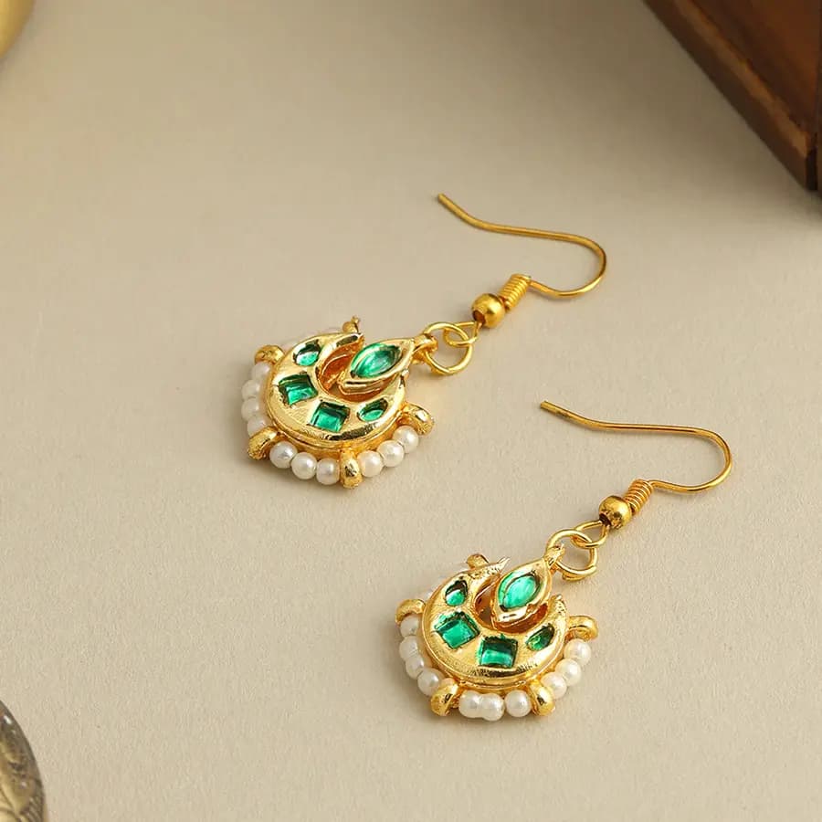 Blossom Leaf Drop Earrings