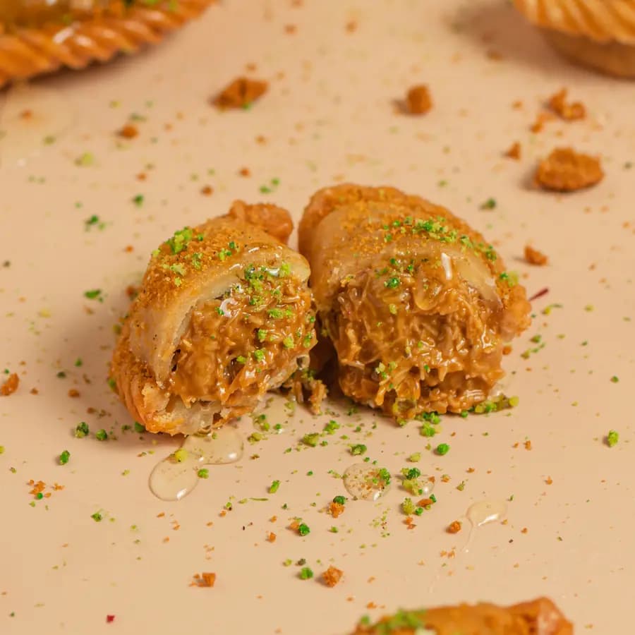 Biscoff-Infused Kunafa Delight