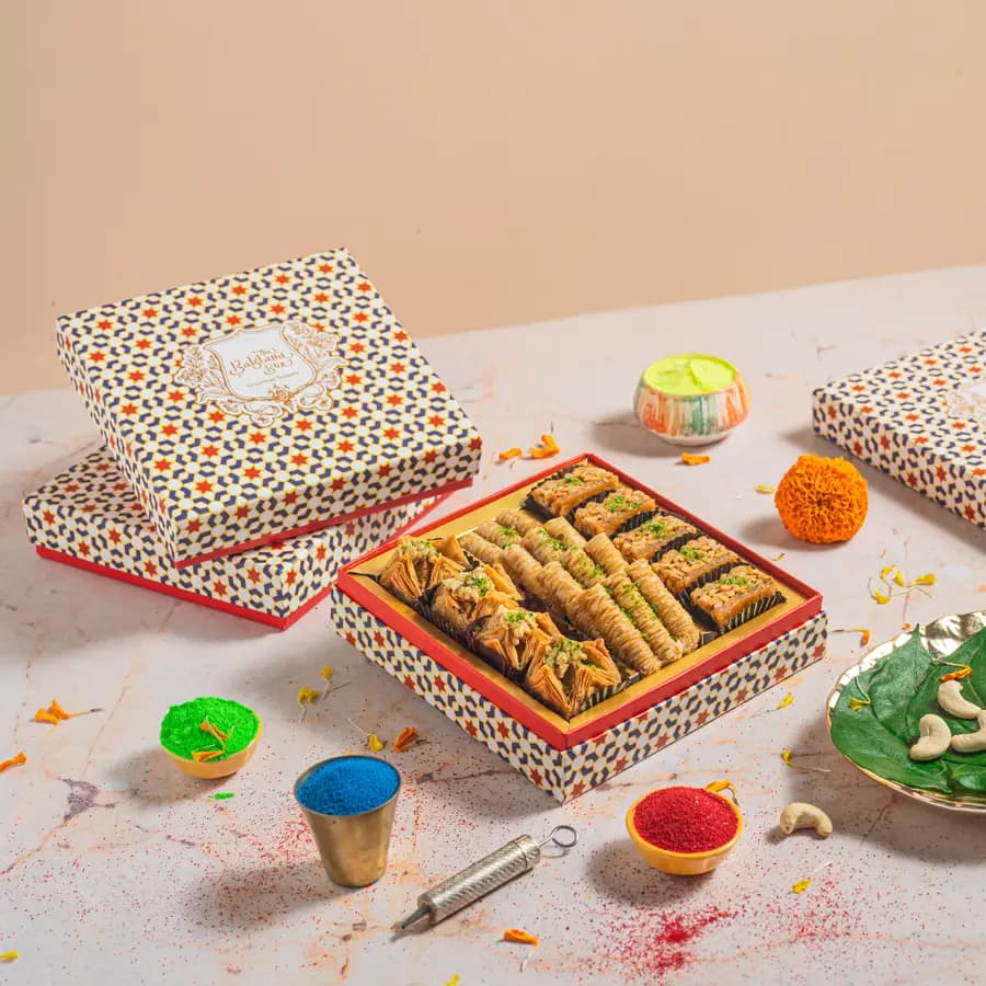 Holi Bliss: Gourmet Baklava Selection