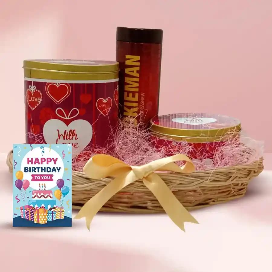 Amazing Basket of Cookies N Chocolates