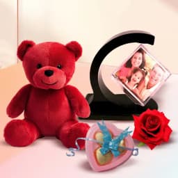 Appealing Love You Lots Personalized Photo Gift Combo 1