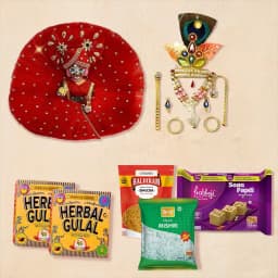 Wonderful Laddu Gopal Accessories with Assortments Gift Combo 1