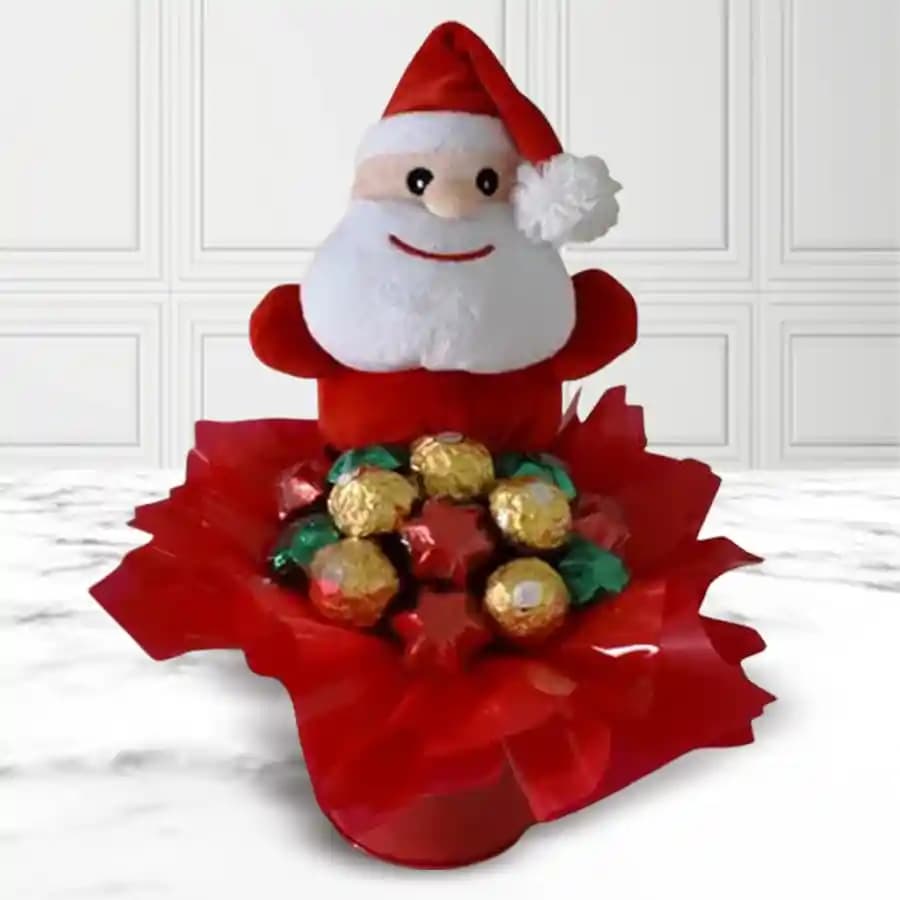 Santas Bucket of Handmade Chocolates