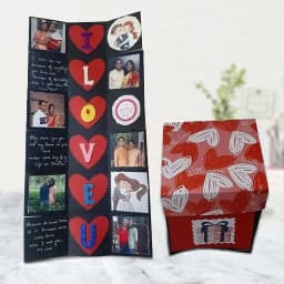 Admirable Love Infinity Personalized Explosion Card 1