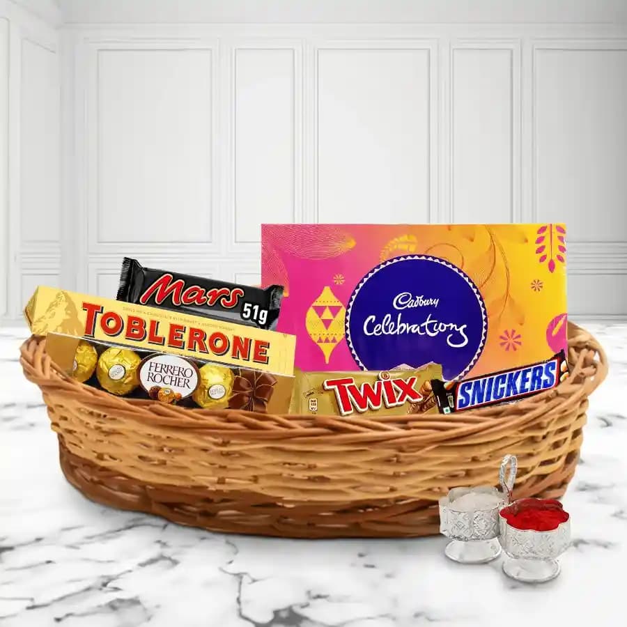 Yummy Chocolates Gift Hamper for Bhai Dooj