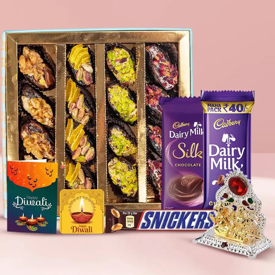 Dates Baklava Tango with Cadbury n Snickers