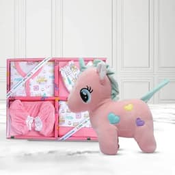 Enchanting Unicorn Gift Set for Newborns 1