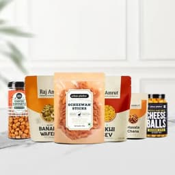Gourmet Snack Delight Hamper by Urban Platter 1