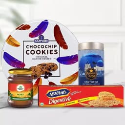 Tea Lover's Delight with Cookie Treats 1