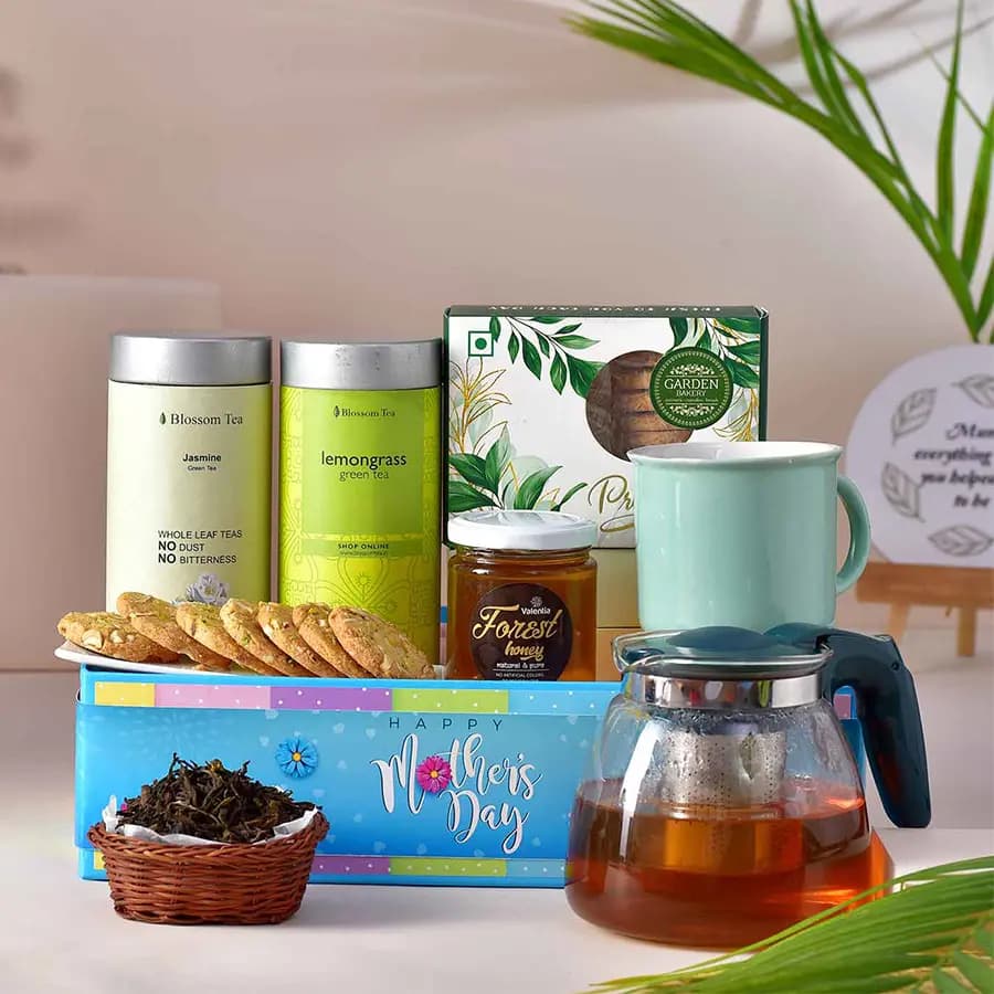 Amazing Tea Time Favorite Hamper for Mom