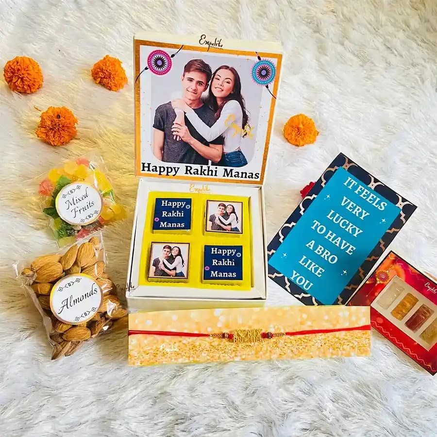 Personalized Best Rakhi Gift Hamper