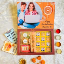 Customized Rakhi Gift Hamper 1
