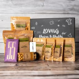 Fresh Baked Munchies Rakhi Gift for Bhaiya Bhabhi 1