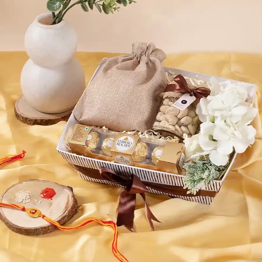 Nuts n Chocolates Rakhi Gift