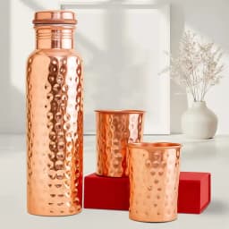 Elegance in Copper: Complete Hydration Set 1
