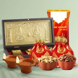 Radiant Diwali Puja Essentials Tray 1