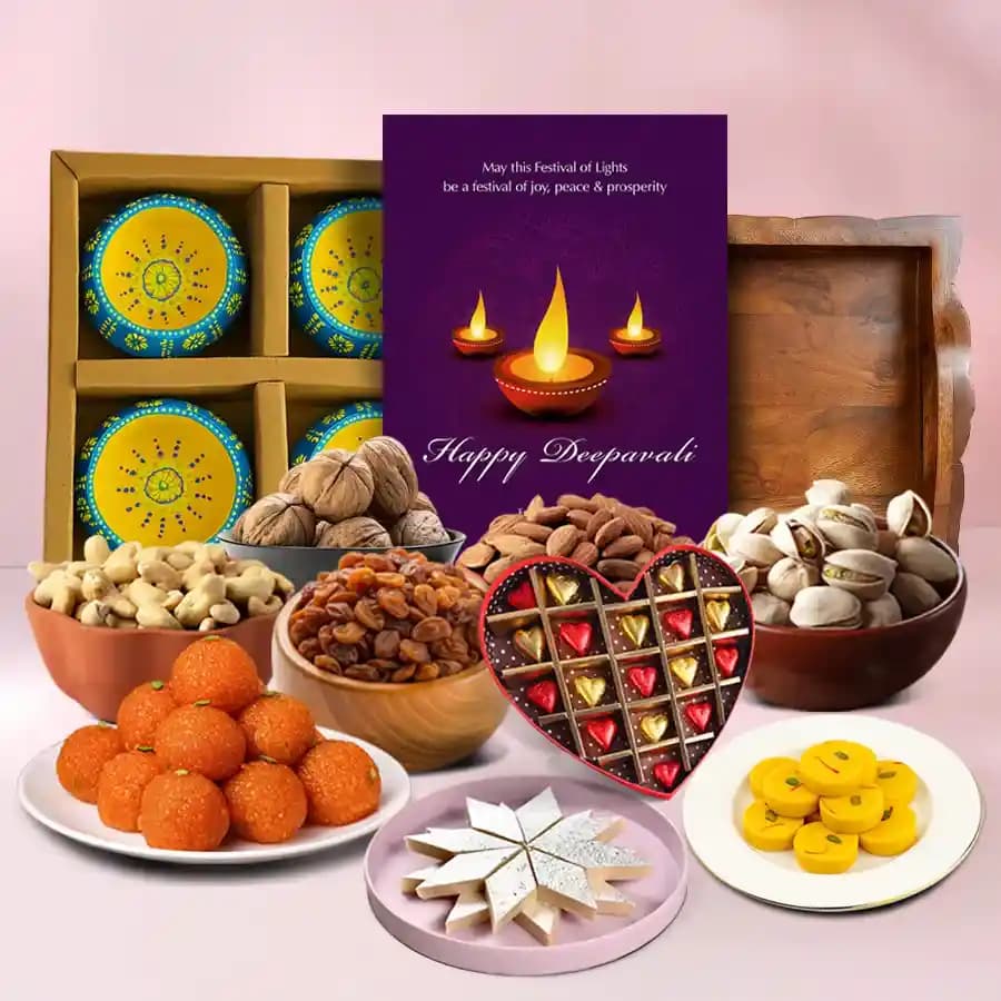Diwali Delights A Joyful Assortment of Treats